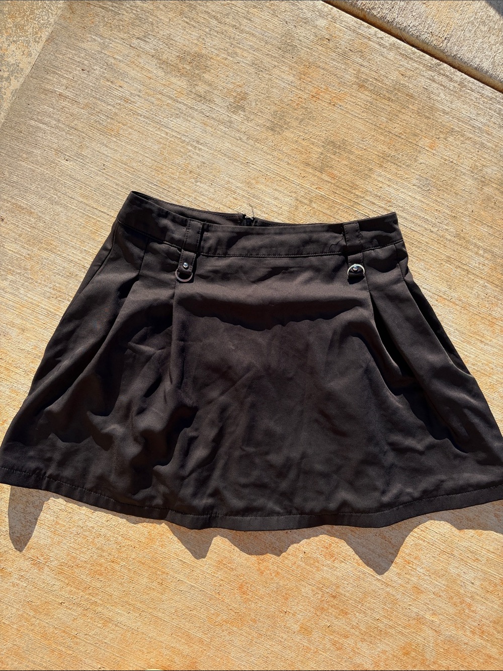 70% cotton mini skirt